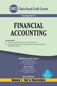 Taxmann's Financial Accounting (CBCS)-As per Revised syllabus w.e.f. Academic Session 2019-20 (Set of 2 Volumes) (8th Edition 2020)