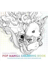 Pop Manga Coloring Book