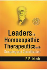 Leaders in Homeopathic Therapeutics