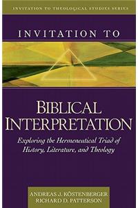 Invitation to Biblical Interpretation