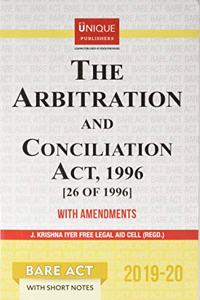 THE ARBITRATION AND CONCILIATION ACT 1996