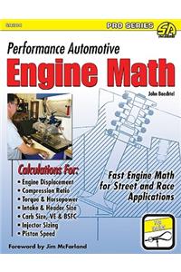 Performance Automotive Engine Math