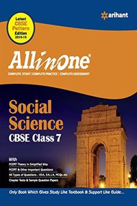 CBSE All In One Social Science Class 7 for 2018 - 19