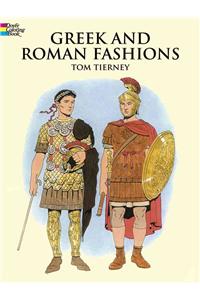 Greek and Roman Fashions Coloring Book