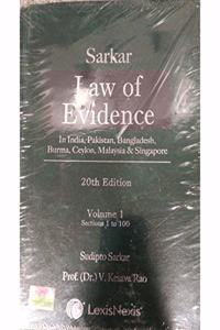Law of Evidence (Set of 2 Vols.)
