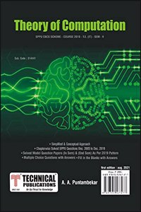 Theory of Computation for SPPU 19 Course (TE - SEM V - IT- 314441)