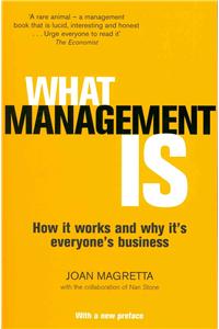 What Management Is