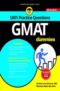 1,001 GMAT Practice Questions For Dummies