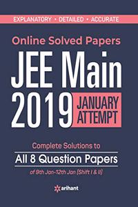 Online JEE Main Solved Paper 2019 (January attempt)