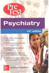 Psychiatry Pretest Self-Assessment and Review, 14th Edition