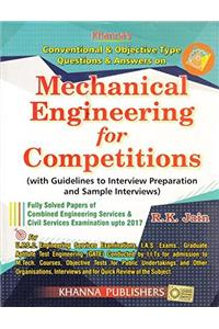 Conventional & Objective Type Question & Answers On Mechanical Engineering for Competitions