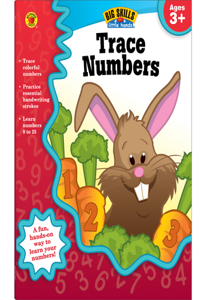 Trace Numbers, Ages 3 - 5