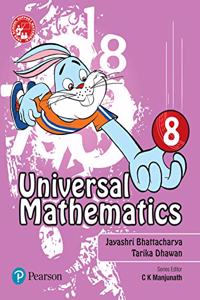 Universal Mathematics for CBSE Class 8 by Pearson