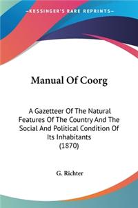 Manual Of Coorg