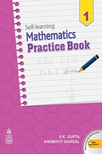 Self Learning Mathematics Practice Book - Class 1 (For 2019 Exam)
