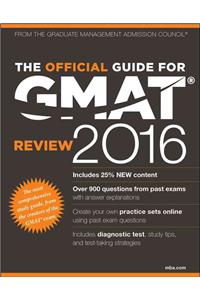 Official Guide for GMAT Review 2016 with Online Question Ban