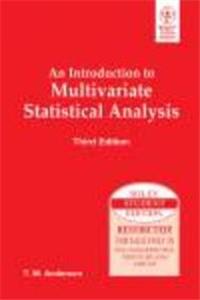 An Introduction To Multivariate Statistical Analysis, 3Rd Ed