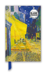 Van Gogh: Café Terrace (Foiled Blank Journal)