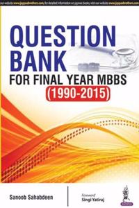 Question Bank for Final Year MBBS