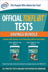 Official TOEFL IBT Tests Savings Bundle, Second Edition