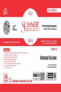 Scanner CS Professional Programme Module I (2017 Syllabus) Paper-2 Advanced Tax Laws