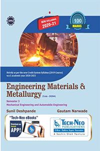Engineering Materials and Metallurgy SPPU Mechanical