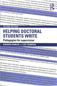 Helping Doctoral Students Write