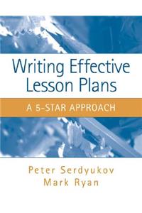 Writing Effective Lesson Plans