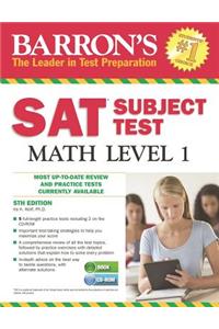 Barron's SAT Subject Test Math Level 1 , 5th Edition [With CDROM]