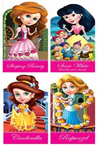 Cut Out Story Books: Fairy Tales Pack 2 (Set of 4 Books) (SLEEPING BEAUTY, SNOW WHITE, CINDERELLA, RAPUNZEL) (Cutout Books)