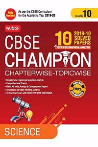 10 Years CBSE Champion Chapterwise-Topicwise Science Class- 10