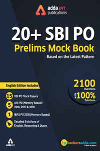 SBI PO 2019 Prelims Mocks Papers (English Printed Edition) SBI Special