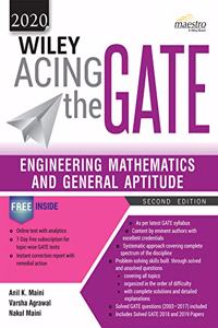 Wiley Acing the GATE: Engineering Mathematics and General Aptitude, 2ed, 2020