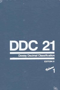 Dewey Decimal Classification and Relative Index (21st ed ( 4 Vol Set))