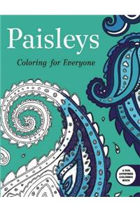 Paisleys: Coloring for Everyone: Coloring for Everyone