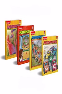 Mathmania Level 2 (Book 1-4) [Paperback] JEFF O'HARE