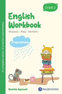 Key2practice Class 2 English Grammar Workbook | Topic - Prepositions | 29 Colourful Practice Worksheets with Answers | Designed by IITians