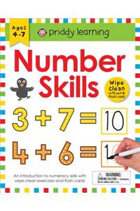 Wipe Clean Workbook: Number Skills (Enclosed Spiral Binding)