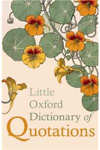 Little Oxford Dictionary of Quotations
