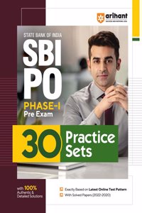 SBI PO Pre 30 Practice Sets (EditionXII)