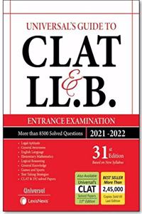 CLAT & LL.B. Entrance Examination - 31/edition, 2021-2022