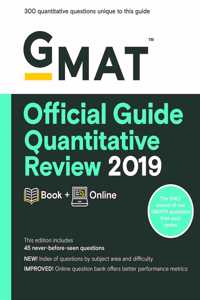 GMAT Official Guide Quantitative Review 2019: Book + Online (Old Edition)