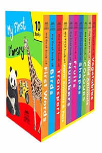 My First Library: 10 Best-Selling Board Books in a Box-Set for Children