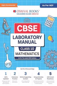 Oswaal Cbse Laboratory Manual Class 10 Mathematics Book (for 2024 Exam)
