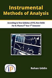 Instrumental Methods of Analysis For B.Pharm Students