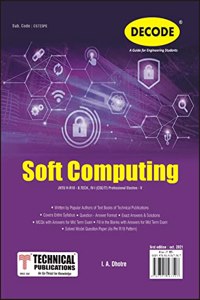 Soft Computing for JNTU-H 18 Course (IV - I - CSE / IT - CS723PE ) - Professional Elective - V