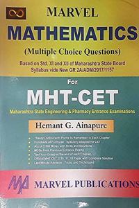 Marvel Mathematics MCQ's for MHT-CET