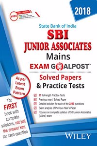 Wiley SBI Junior Associates Mains Exam Goalpost Solved Papers and Practice Tests