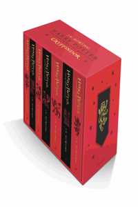 Harry Potter Gryffindor House Editions Paperback Box Set