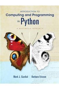 Introduction to Computing and Programming in Python